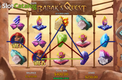 Οθόνη5. Babak's Quest Κουλοχέρης