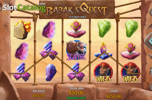 Οθόνη6. Babak's Quest Κουλοχέρης