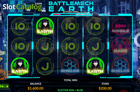 Οθόνη4. Battlemech Earth Κουλοχέρης