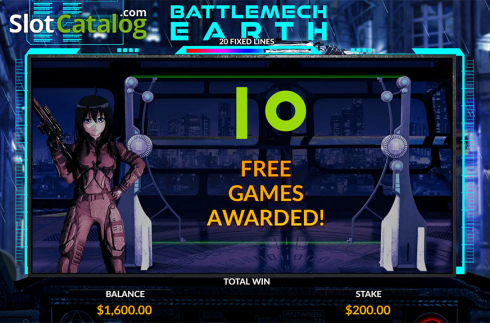 Οθόνη5. Battlemech Earth Κουλοχέρης