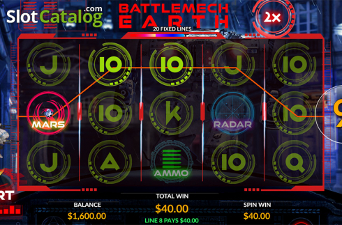 Οθόνη6. Battlemech Earth Κουλοχέρης