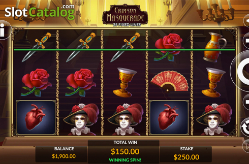 Οθόνη4. Crimson Masquerade Κουλοχέρης