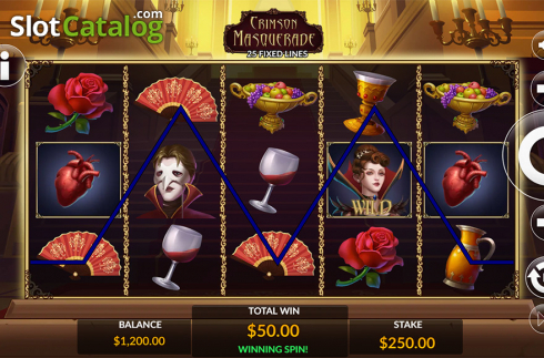 Οθόνη5. Crimson Masquerade Κουλοχέρης