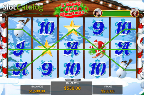 Οθόνη4. A Candy Girls Christmas Κουλοχέρης
