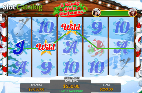 Οθόνη5. A Candy Girls Christmas Κουλοχέρης