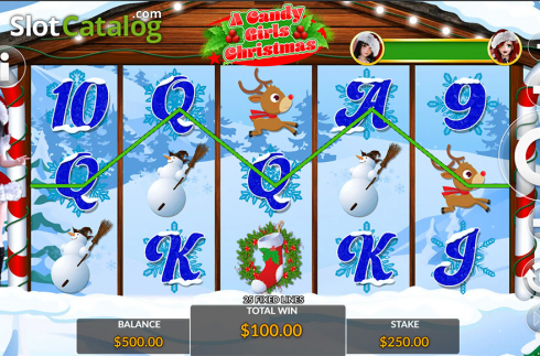 Οθόνη7. A Candy Girls Christmas Κουλοχέρης