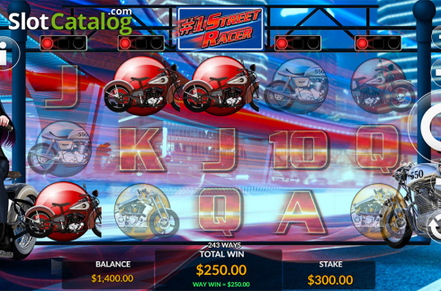 Οθόνη3. #1 Street Racer Κουλοχέρης