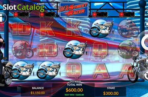Οθόνη6. #1 Street Racer Κουλοχέρης
