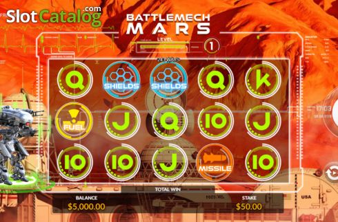 Οθόνη2. Battlemech Mars Κουλοχέρης