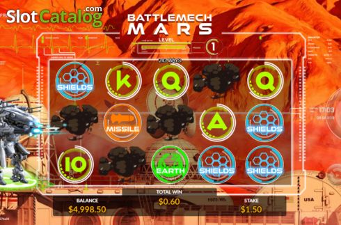 Οθόνη3. Battlemech Mars Κουλοχέρης