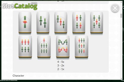 Οθόνη8. 4 Beasts Mahjong Κουλοχέρης