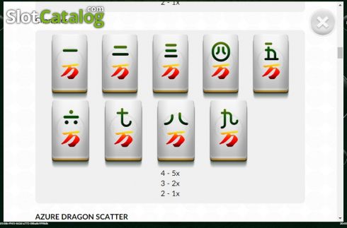 Οθόνη9. 4 Beasts Mahjong Κουλοχέρης
