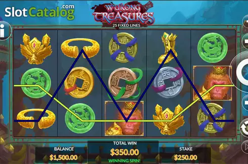 Οθόνη4. Wukong Treasures Κουλοχέρης