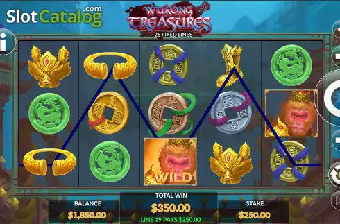 Οθόνη5. Wukong Treasures Κουλοχέρης