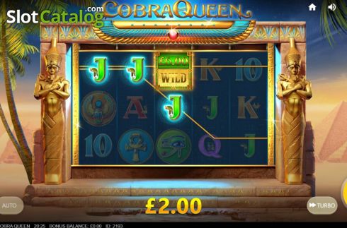Οθόνη5. Cobra Queen Κουλοχέρης