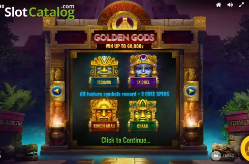 Οθόνη8. Golden Gods Κουλοχέρης
