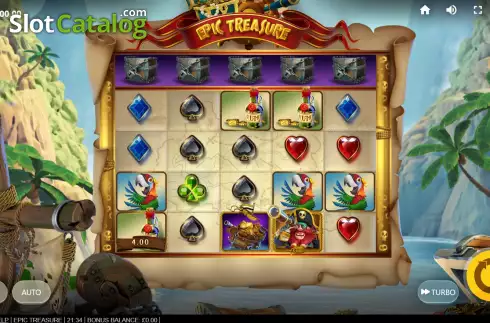 Οθόνη3. Epic Treasure Κουλοχέρης