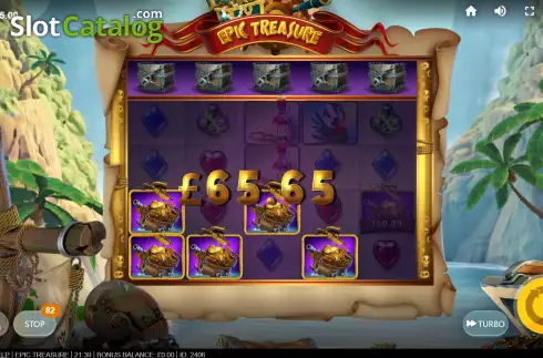 Οθόνη4. Epic Treasure Κουλοχέρης
