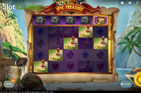 Οθόνη6. Epic Treasure Κουλοχέρης