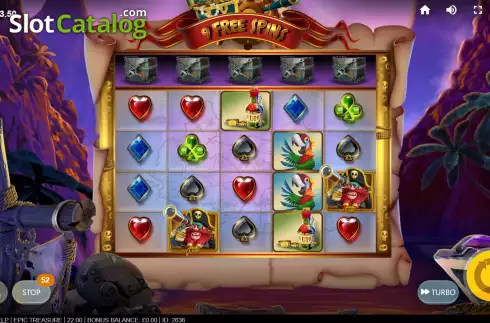 Οθόνη8. Epic Treasure Κουλοχέρης