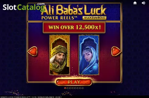 Οθόνη2. Ali Baba's Luck Power Reels Κουλοχέρης