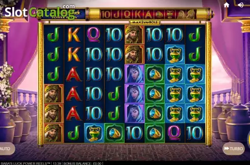 Οθόνη3. Ali Baba's Luck Power Reels Κουλοχέρης