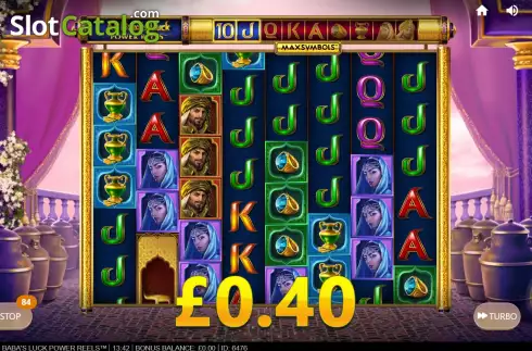 Οθόνη5. Ali Baba's Luck Power Reels Κουλοχέρης