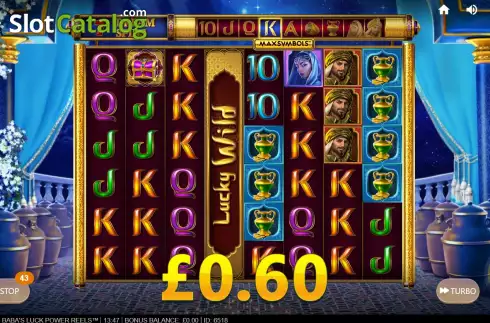 Οθόνη7. Ali Baba's Luck Power Reels Κουλοχέρης