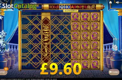 Οθόνη9. Ali Baba's Luck Power Reels Κουλοχέρης