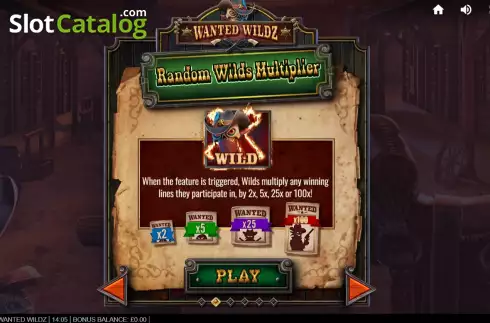 Οθόνη9. Wanted Wildz Κουλοχέρης
