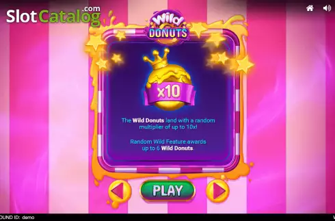 Οθόνη9. Wild Donuts Κουλοχέρης