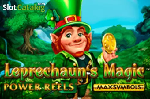 Leprechaun's Magic Power Reels Λογότυπο Leprechaun's Magic Power Reels Λογότυπο