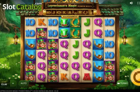 Οθόνη3. Leprechaun's Magic Power Reels Κουλοχέρης