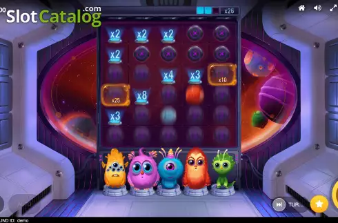 Οθόνη8. 5 Monsters Κουλοχέρης