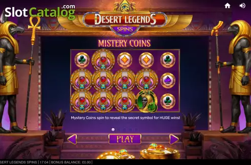 Οθόνη8. Desert Legends Spins Κουλοχέρης