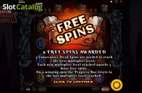 Οθόνη7. Midnight Thirst Deadspins Κουλοχέρης