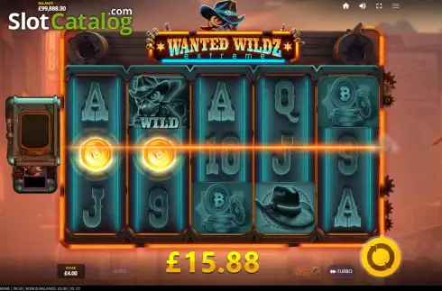 Οθόνη6. Wanted Wildz Extreme Κουλοχέρης