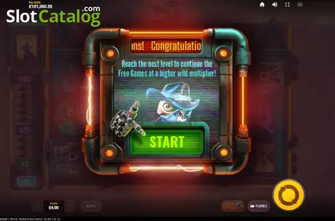 Οθόνη9. Wanted Wildz Extreme Κουλοχέρης