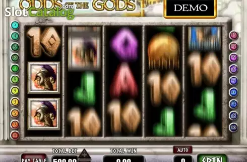 Οθόνη6. Odds of the Gods Κουλοχέρης