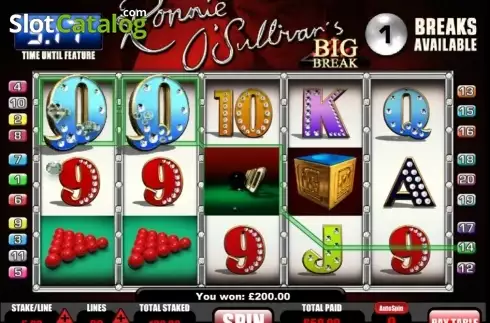 Οθόνη6. Ronnie O'Sullivan Κουλοχέρης
