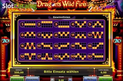Οθόνη3. Dragons Wildfire Κουλοχέρης