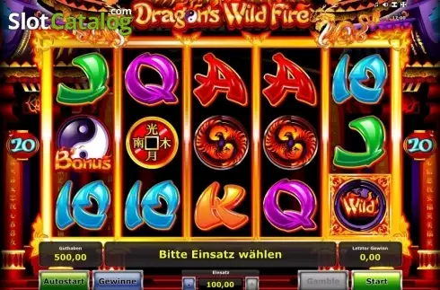 Οθόνη4. Dragons Wildfire Κουλοχέρης