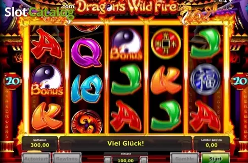 Οθόνη5. Dragons Wildfire Κουλοχέρης