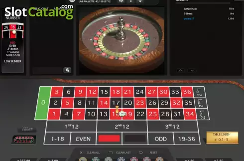 Οθόνη5. Automatic Roulette Κουλοχέρης