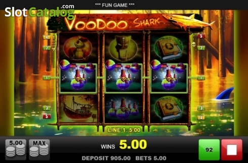 Οθόνη3. Voodoo Shark Κουλοχέρης