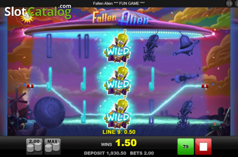Οθόνη5. Fallen Alien Κουλοχέρης