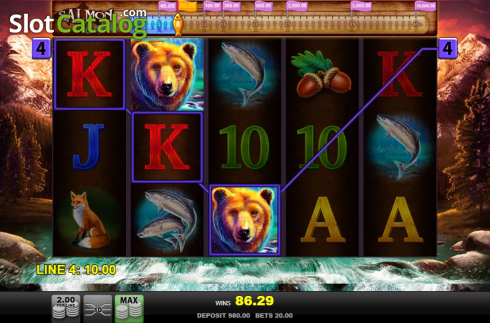Οθόνη4. Salmon Catch Κουλοχέρης 