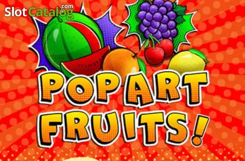 Pop Art Fruits Λογότυπο Pop Art Fruits Λογότυπο