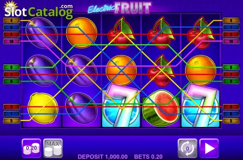 Οθόνη2. Electric Fruit Κουλοχέρης