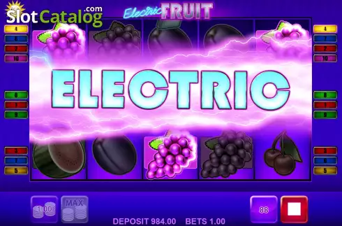 Οθόνη5. Electric Fruit Κουλοχέρης